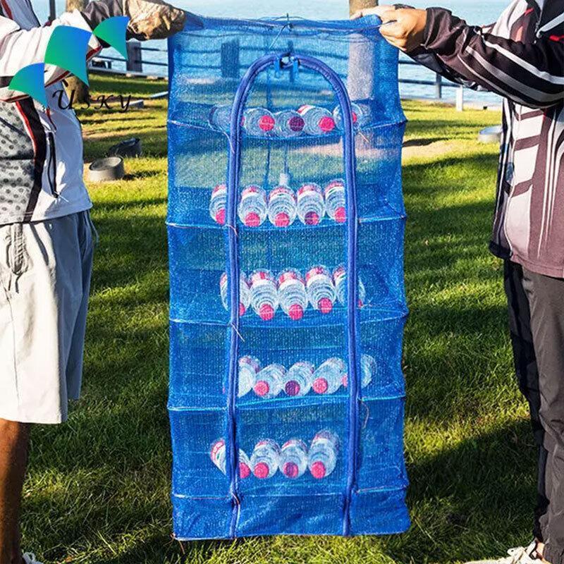 Air Dry Drying Net Vegetable Dehydrator Fruit Meat Fishing Jerky Food Beef Fish - 5Tiers