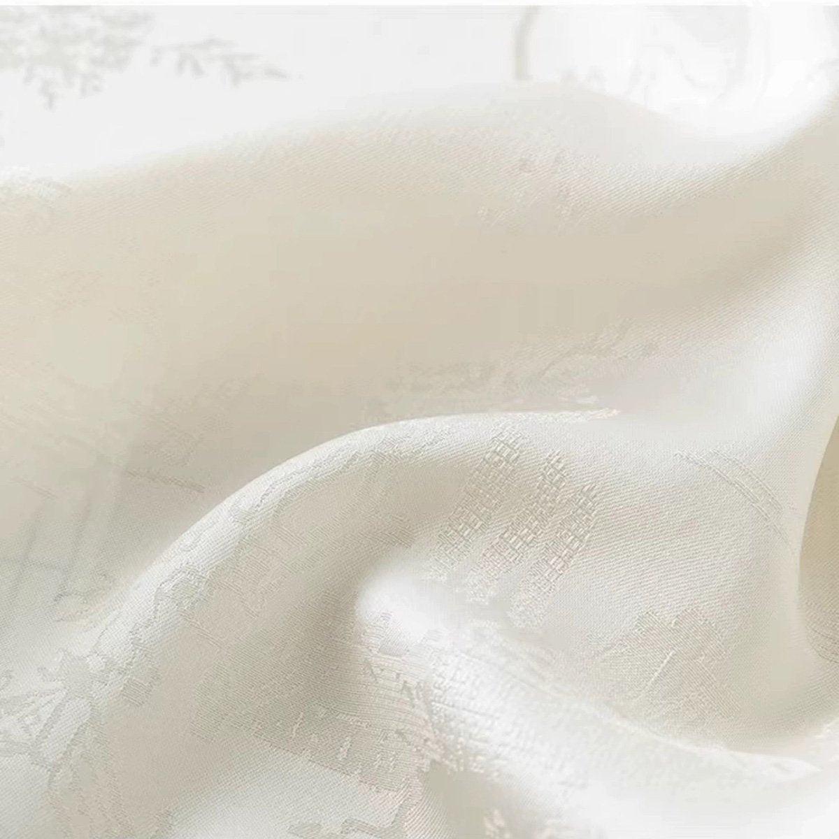 Women Satin Short Sleeve Blouse Chinese Button Top New Fashion Shirt Ladies - S