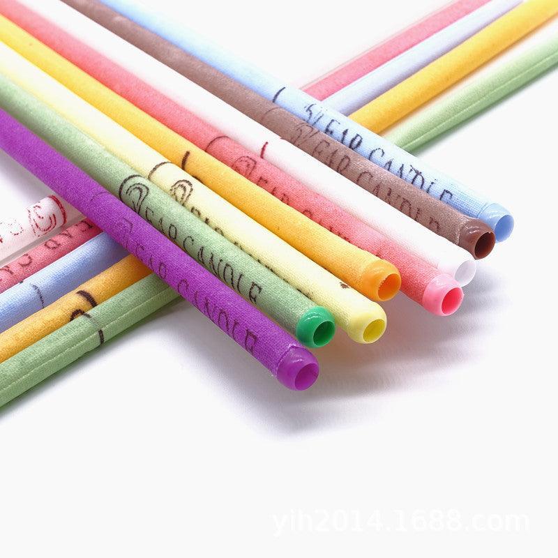 16Pcs Scented Ear Candles Aromatherapy Wax Relaxation Set Multi Colour