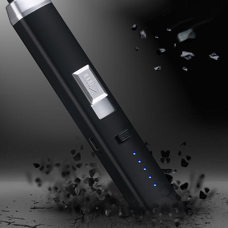 Electronic Usb Rechargeable Pulse Arc Candle Lighter Kitchen Camping Stove Bbq - A