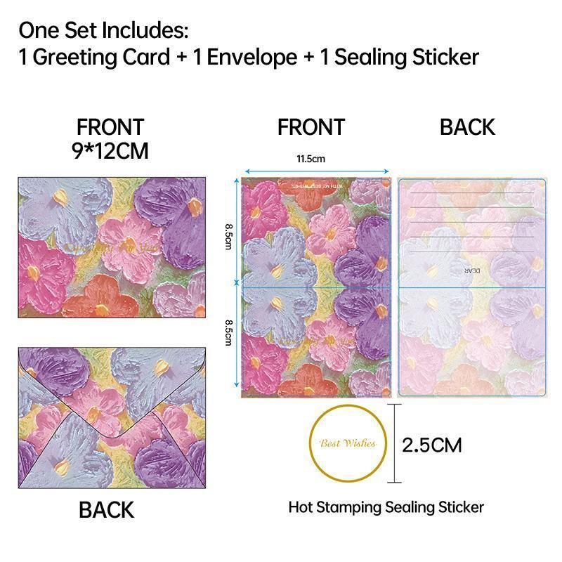 30-Piece Illustrated Message Card Set