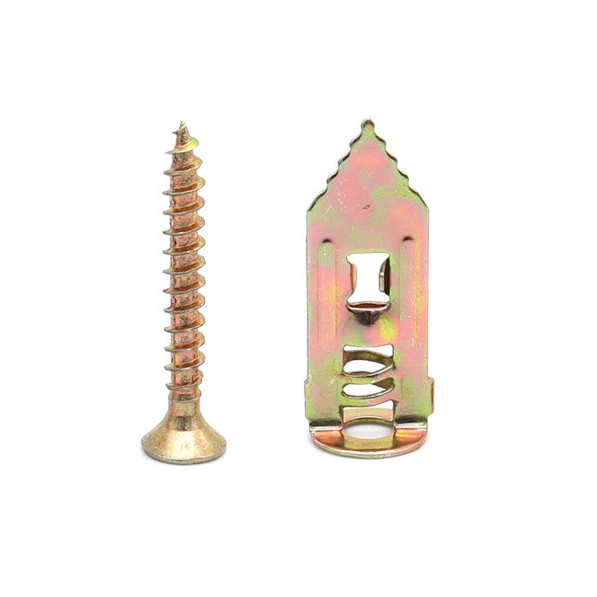 100PCS Self-Drilling Anchors Screws Percussion Expansion Kit -12x30mm/12x40mm - 12x30mm