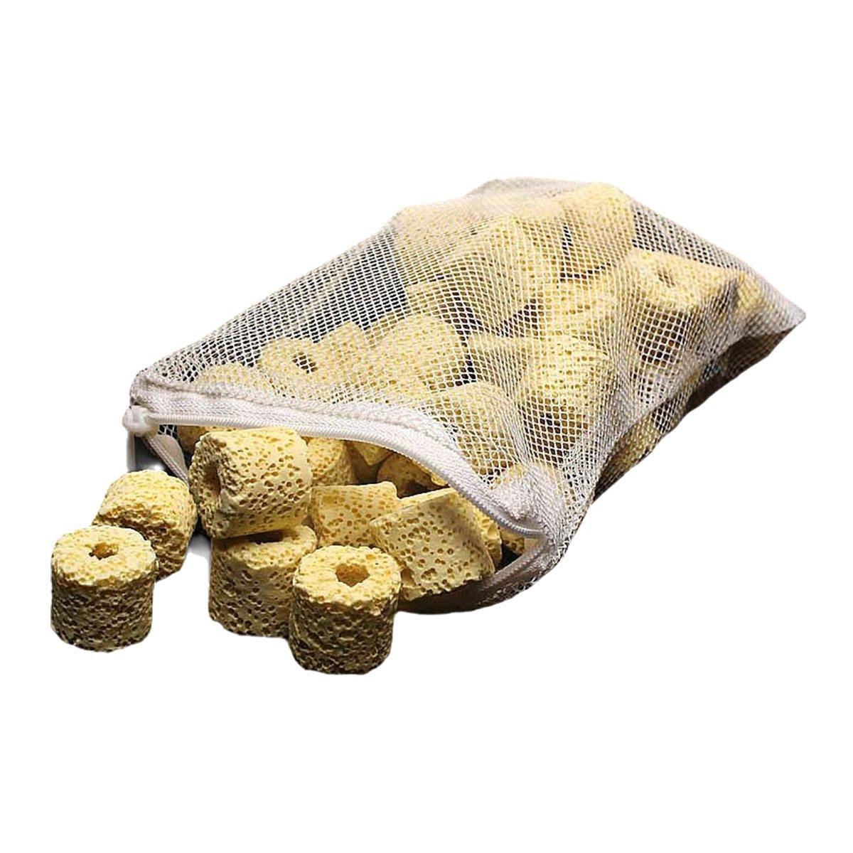 500g Fish Tank Water Filter Media Aquarium Filtration Material Sponge Pad - Nano Ring