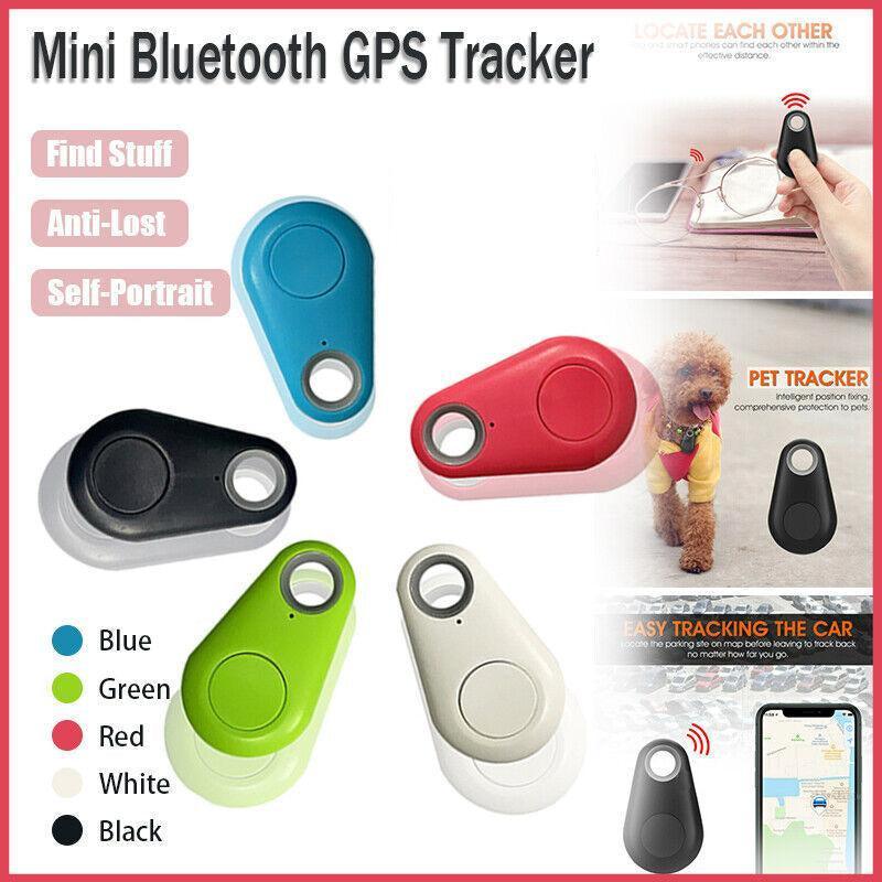 Smart Finder Locator Key Mini Bluetooth Tracker Dog Pet Tag Tracer - Black