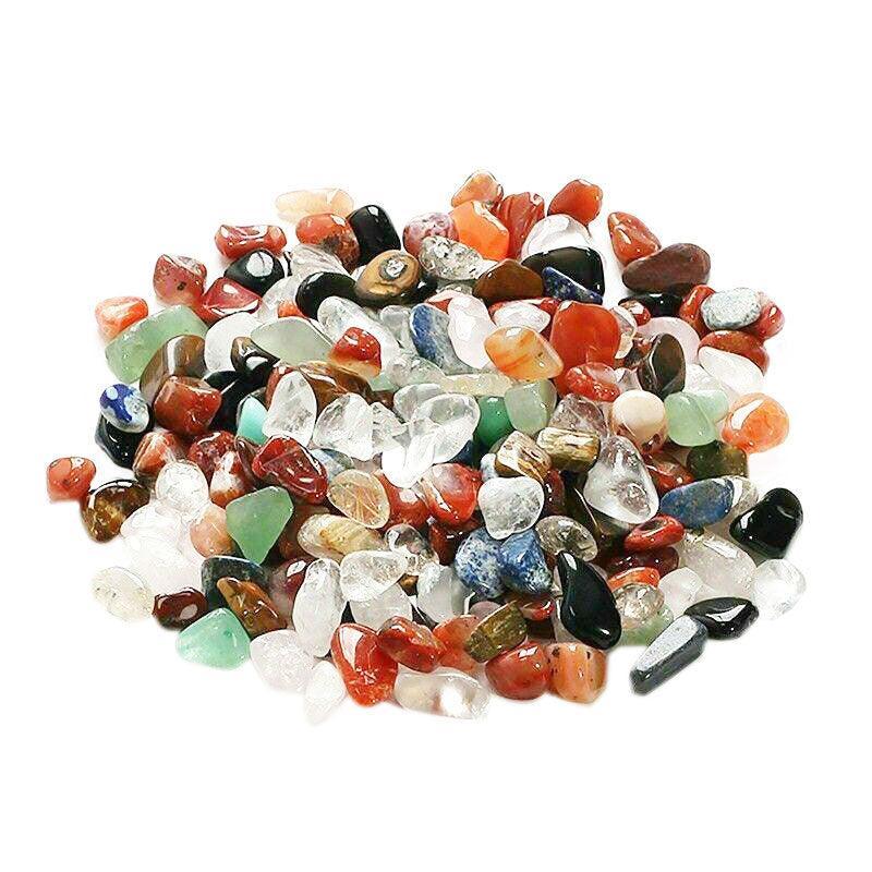 Colorful Mixed Stone Crystal Chips - 100G Bulk Lot