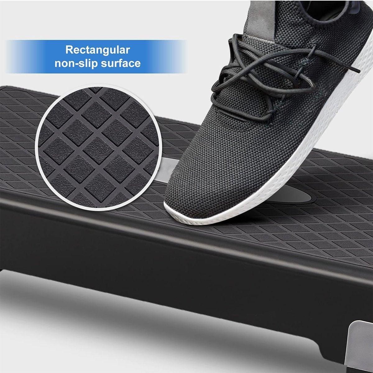 1-Piece Black Aerobic Step Platform