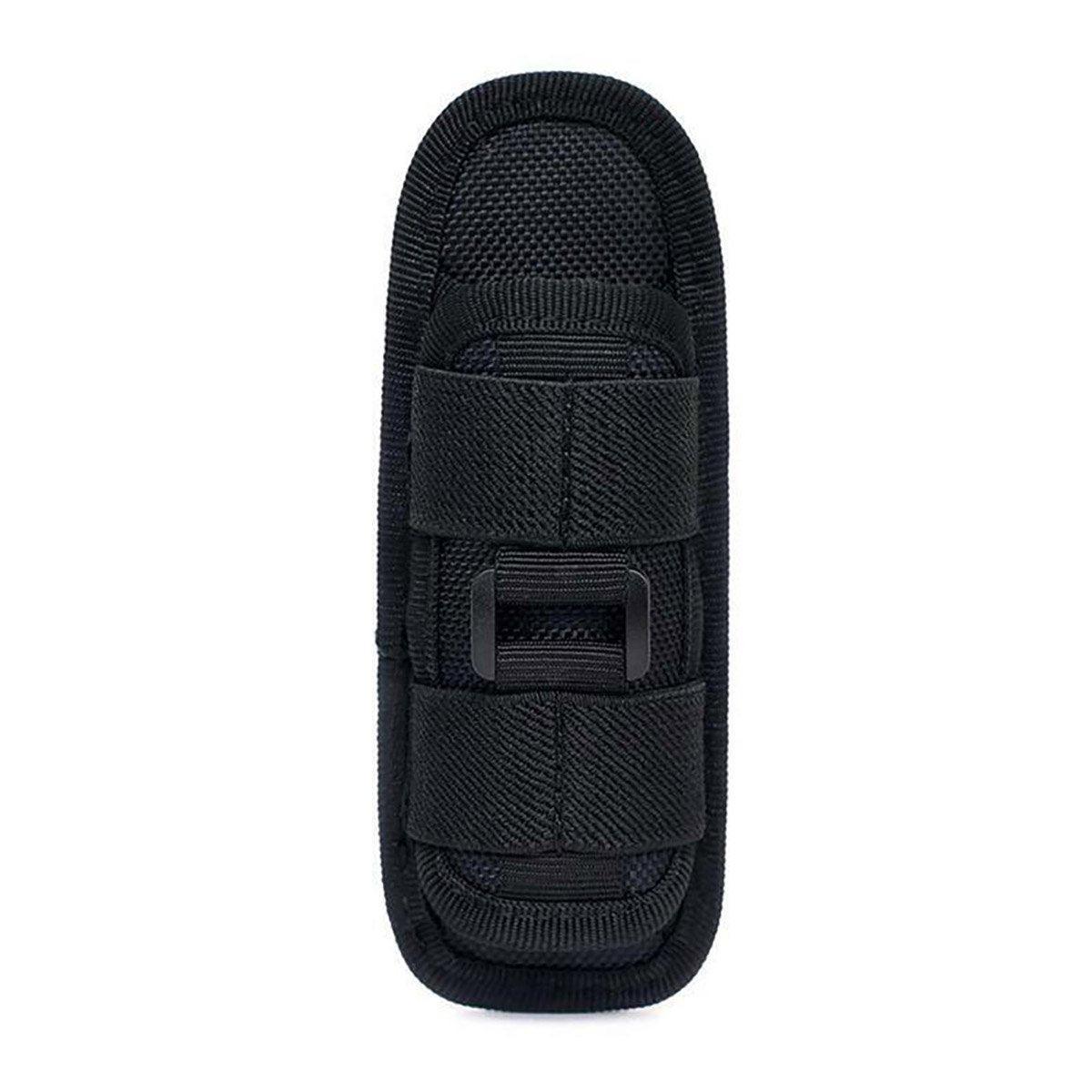 Portable Outdoor Military Flashlight Bag Pouch Tactical Case Holster Belt Holder - Camouflage