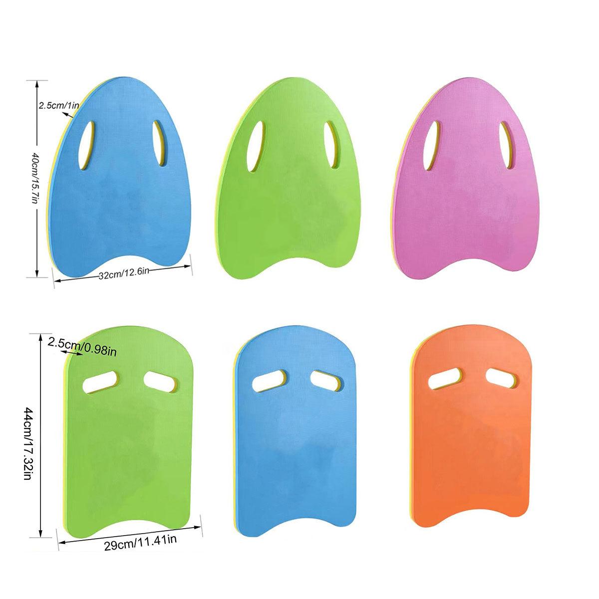 Swimming Back Float for Beginners Buoyancy Pad Gear for Water Training Support - A-shape-Blue