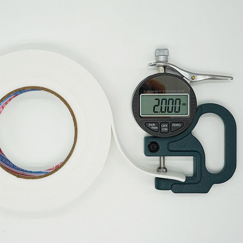 Double Sided White PE Foam Sticky Tape Mounting DIY Craft Strong Adhesive 2.5m - 30mm*2.5m