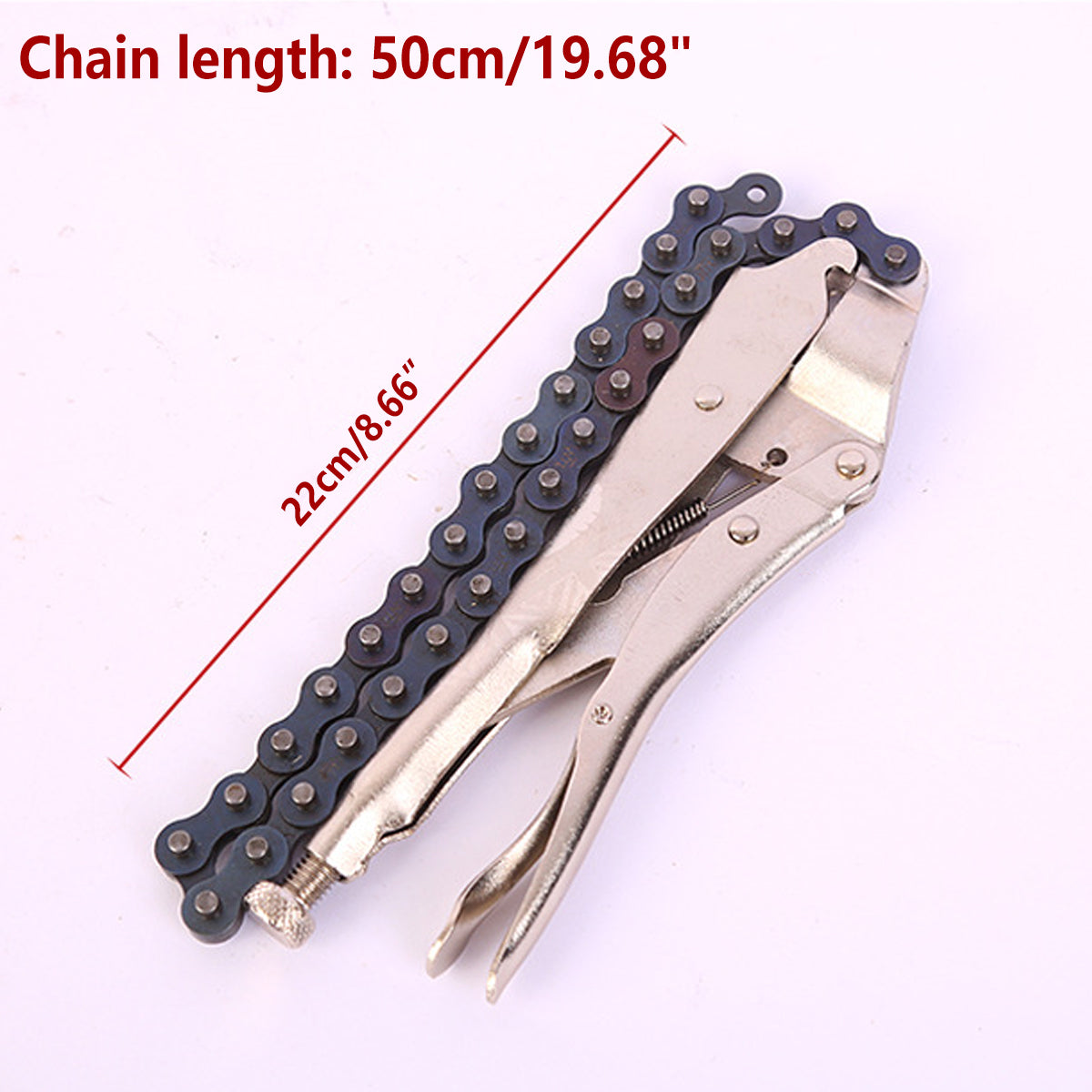 Chain Clamp Pliers Tool Multi Functional Fixed Grip Forceps Repair Maintenance