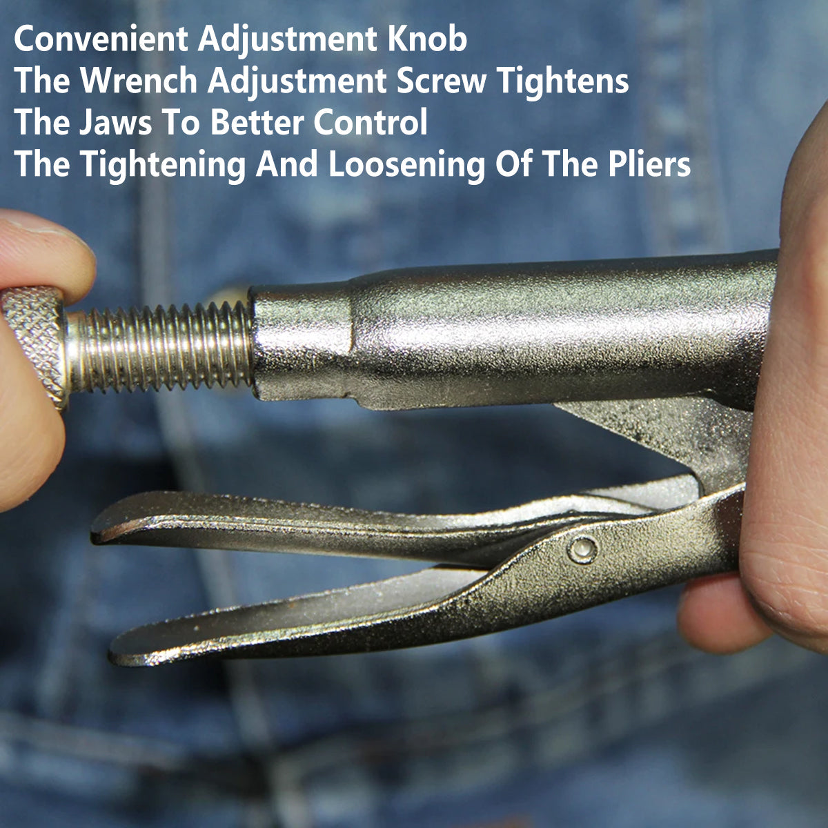 Chain Clamp Pliers Tool Multi Functional Fixed Grip Forceps Repair Maintenance