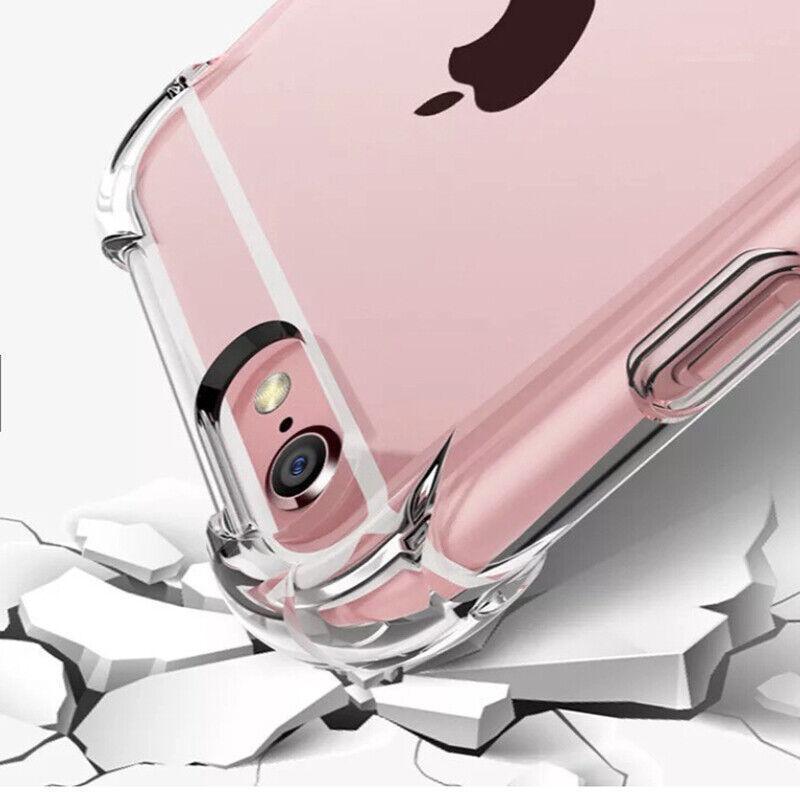 Shockproof Iphone 13 12 11 Pro Max Xs X 8 7 Soft Gel Clear Case Cover For Apple - For iphone 13