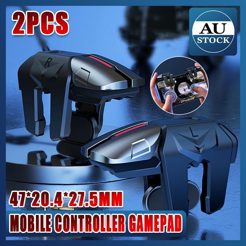 2PCS Mobile Gaming Triggers for PUBG COD Gamepad Controller for Android iOS