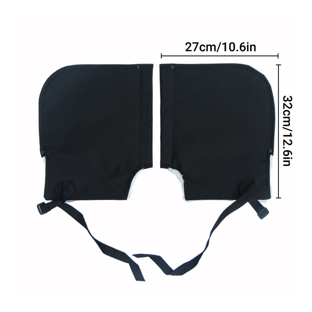 Motorcycle Handlebar Gloves Winter Windproof Riding Hand Covers Outdoor Warmer