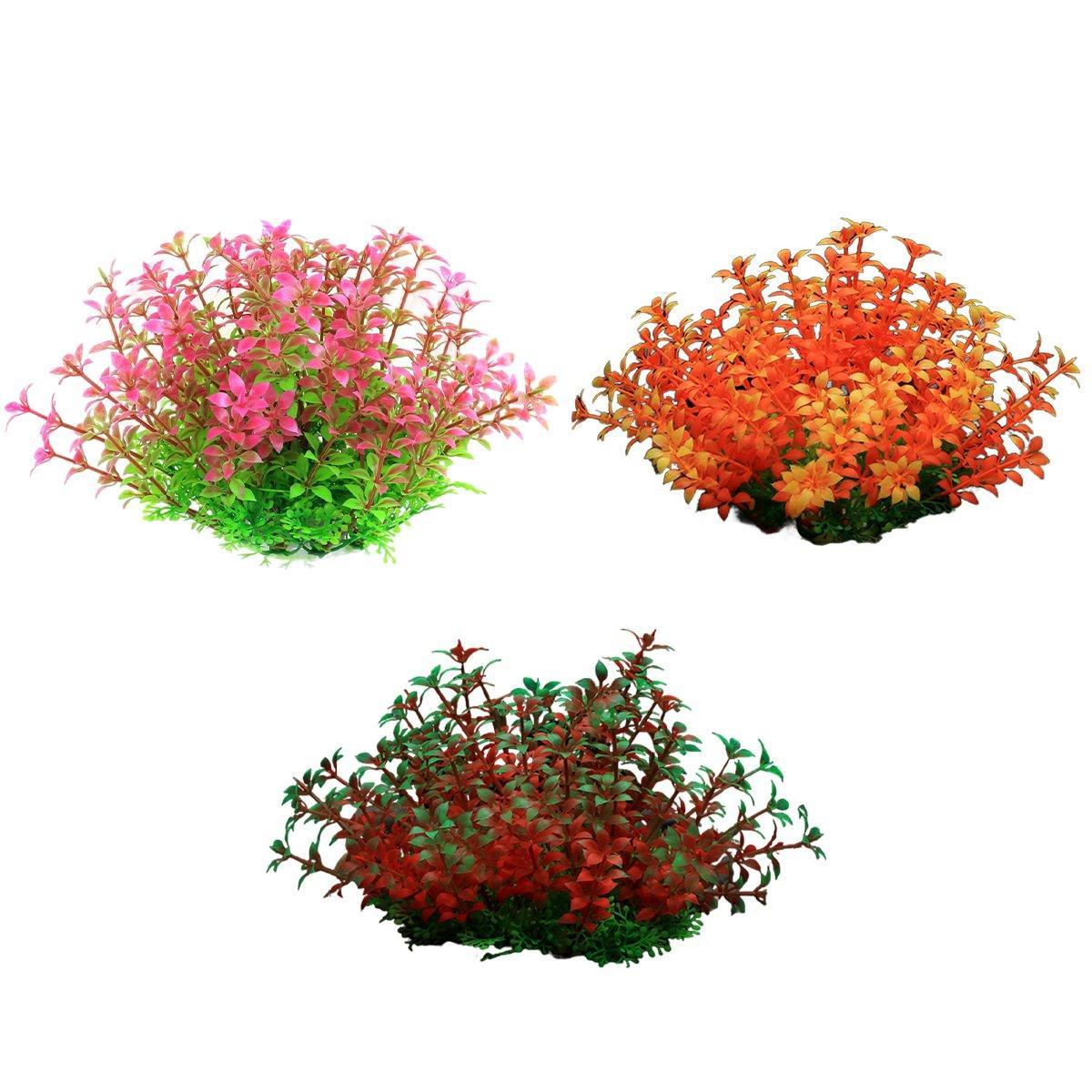 Artificial Water Grass Fish Tank Decoration Aquarium Landscape Simulation Plants - 01-3PCS