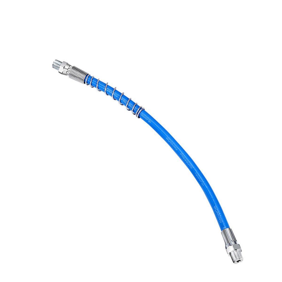 Grease Gun Hose Barrel Nozzle Kit Soft Tube Accessories for Automotive Grease - 100cm