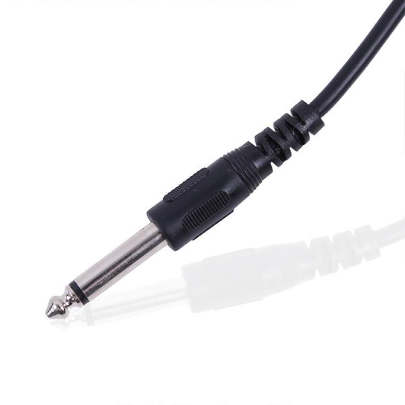 3M Guitar Amp Cable 6.35mm Mono Jack to Jack Lead for Electric Instruments - 3M Black Cable