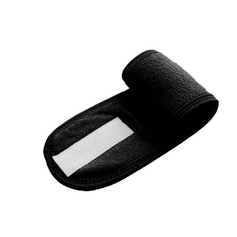 8-Colours Wrap Head Band Hairband Hair Band Adjustable Facial Make Up Face Wash Au - White