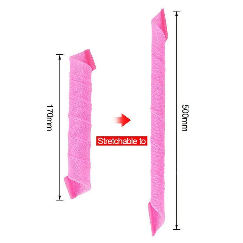 Magic Hair Curler No Heat 40Pcs Leverage Curlers Formers Spiral Styling Rollers