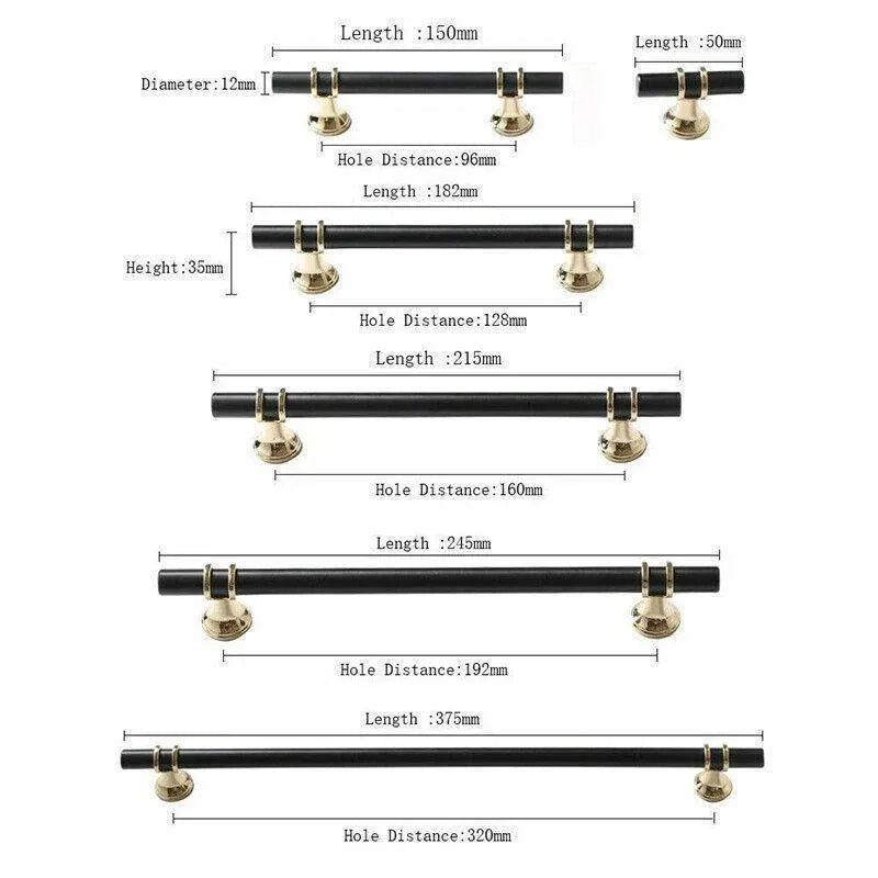 Design Kitchen Cabinet Handles Drawer Bar Handle Pull 96 128 160 192 320Mm Au