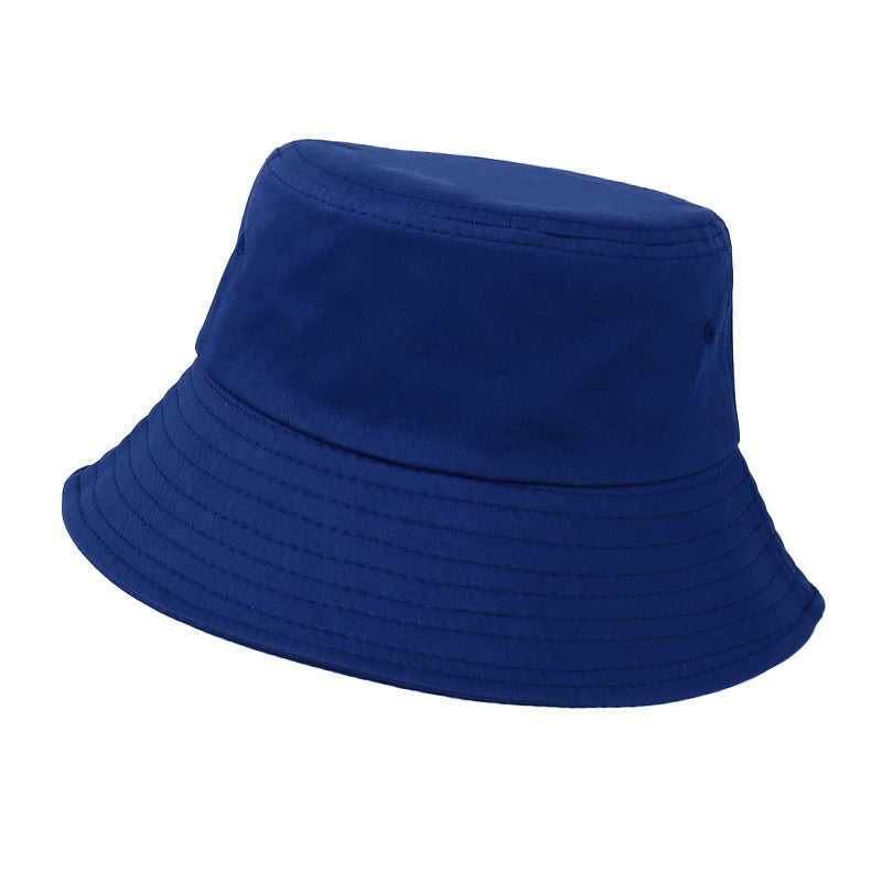 Unisex Men Women Washed Cotton Outdoor Camping Sports Bucket Hats Fisherman Hat - Pink