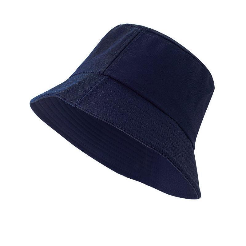 9 Colours Unisex Sun Bucket Hat Perfect for Outdoor Adventures - White