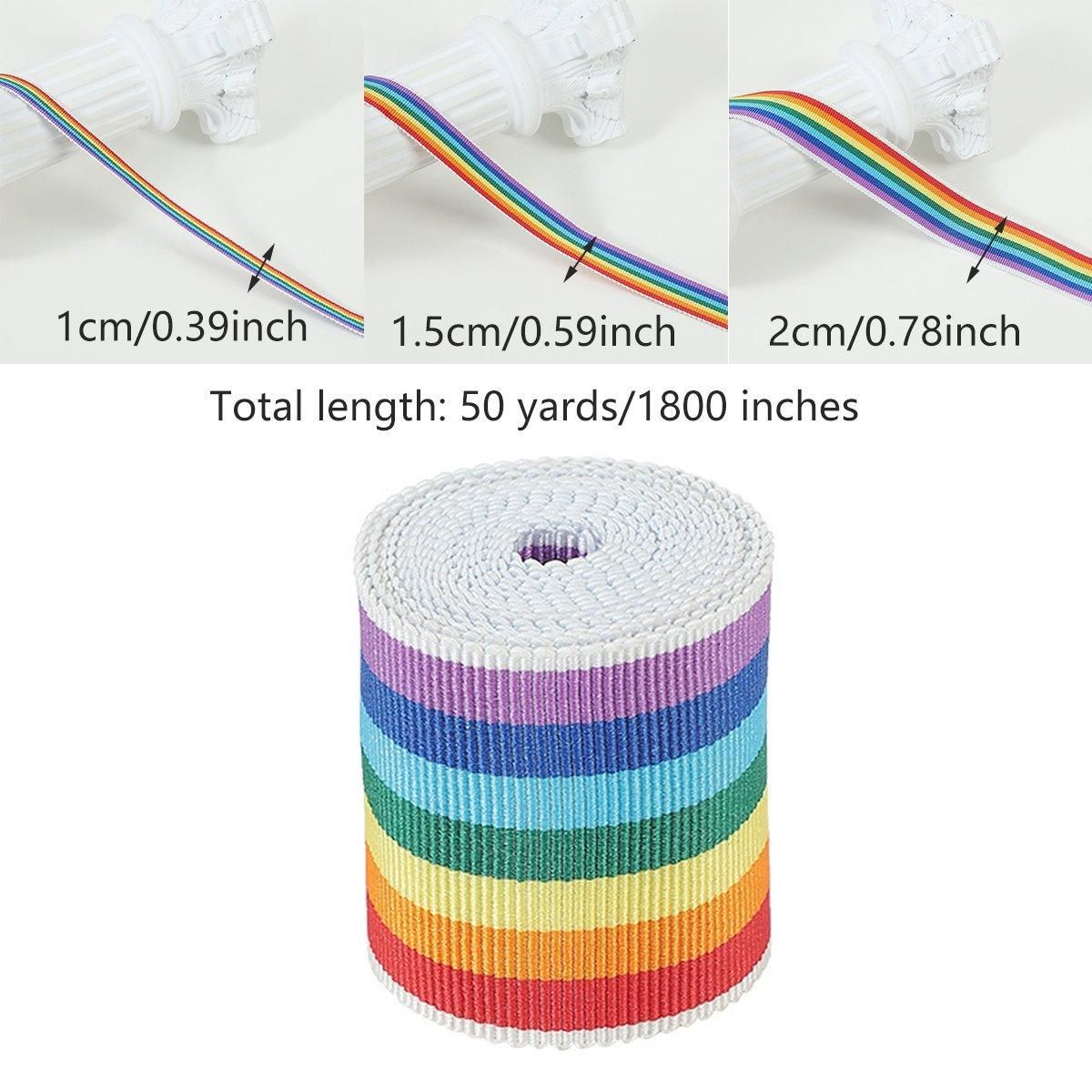 50Yards DIY Elastic Binding Tape Bias Ribbon Strap Sewing Craft Webbing Trimming - Gray-2.5cm