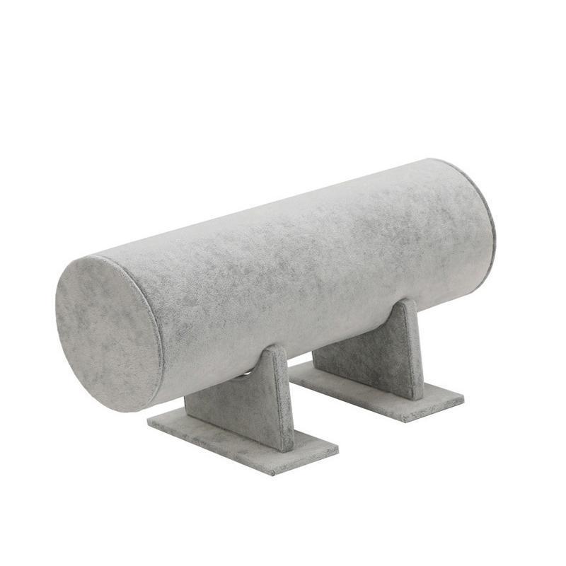 Jewelry Display Stand Headband Holder Organizer Chains Velvet Storage Rack - Black