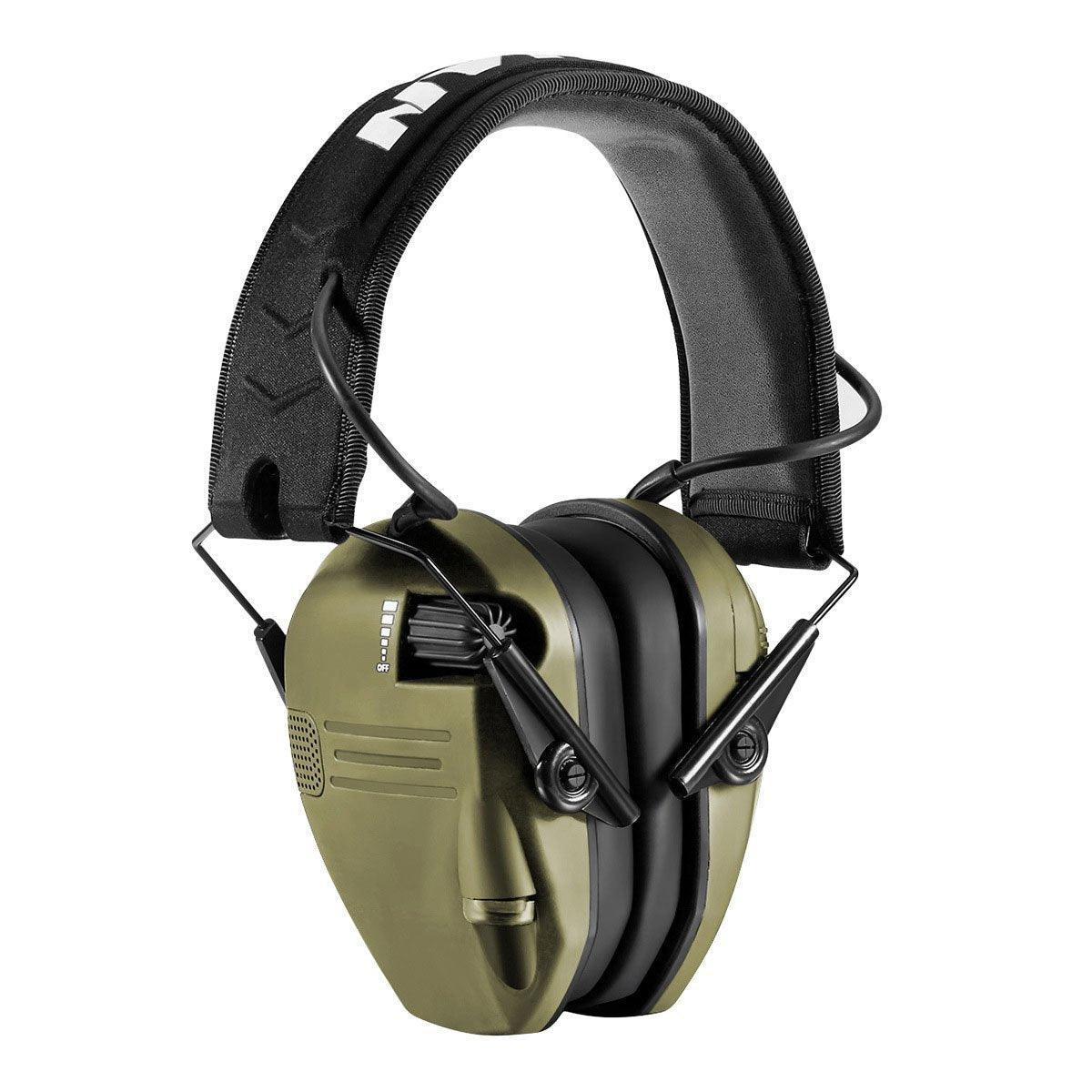 Professional Shooting Noise Cancelling Earmuffs Outdoor Soundproof Headphones - Green