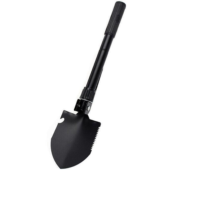 Outdoor Survival Foldable Shovel Spade Garden Camping Hiking Camp Compass Au