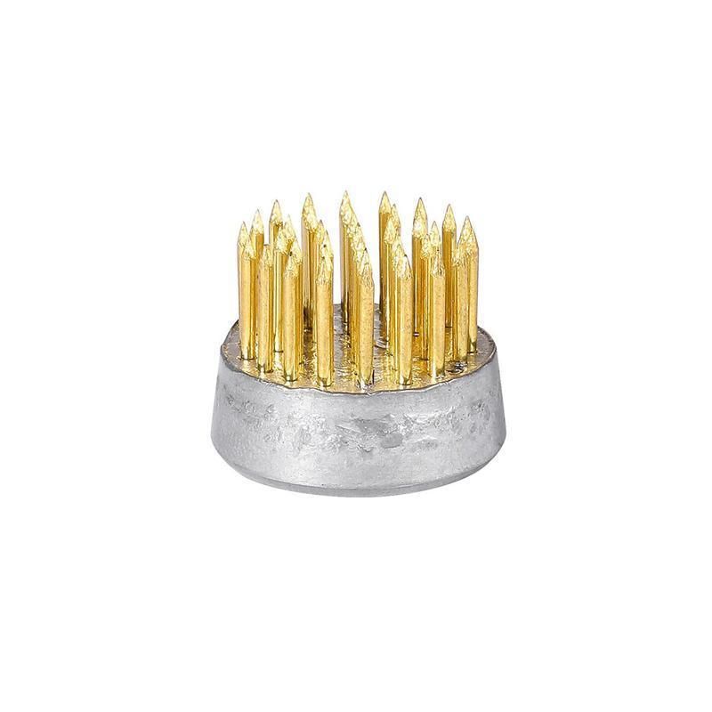 Round Flower Base Holder Spiky Frog Fixed Tool Floral Arrange For Ikebana Kenzan