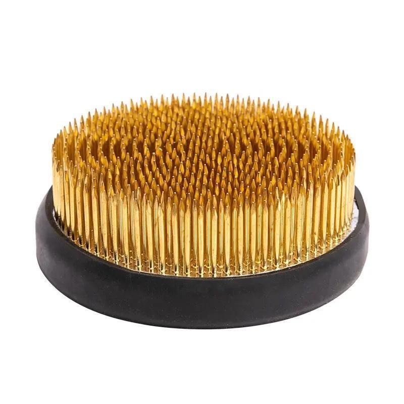 Round Flower Base Holder Spiky Frog Fixed Tool Floral Arrange For Ikebana Kenzan