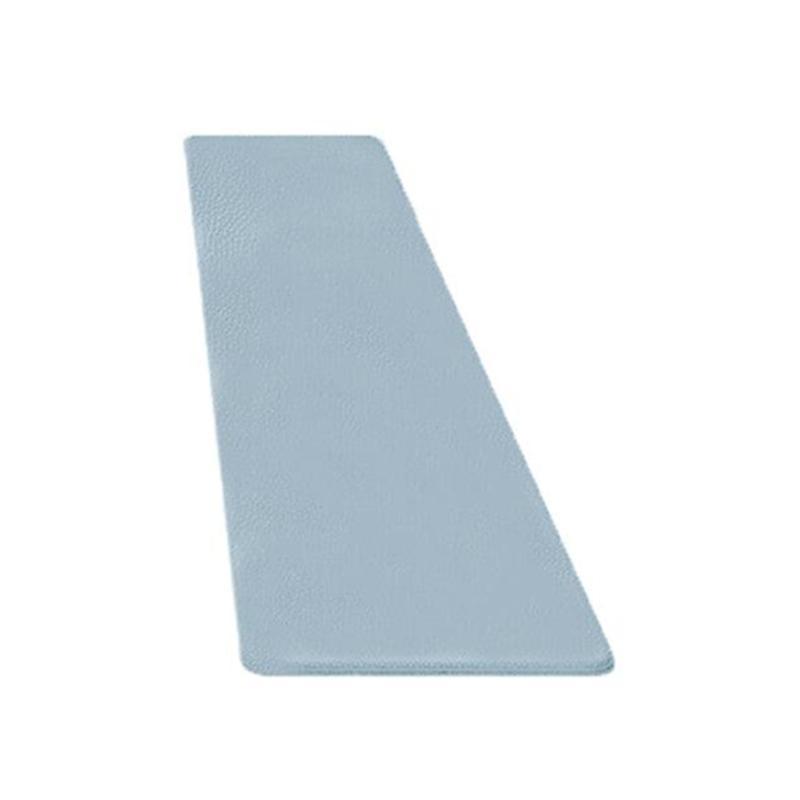 44x180cm Non-Slip Waterproof Kitchen Door Mat Floor Rug Carpet Anti-Oil Easy Clean - Blue