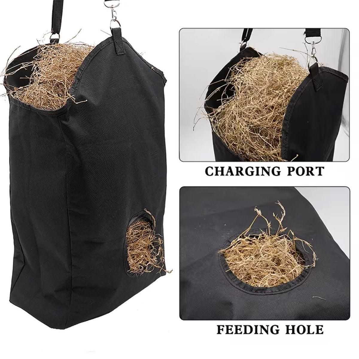 1 Slow Feed Hay Bag for Horses