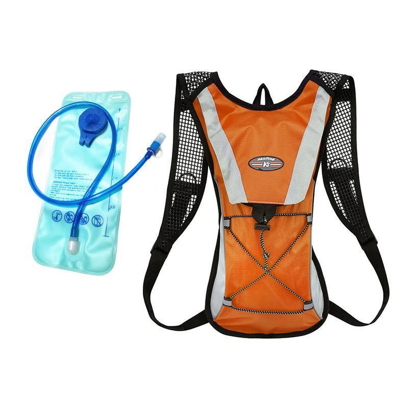 Hiking Camping Cycling Running Hydration Pack Backpack Bag + 2L Water Bladder Au - Black