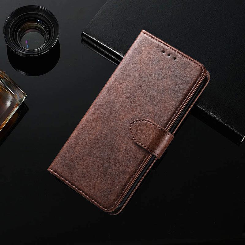 Brown Wallet Leather Flip Case Cover For iPhone 7 8 6 6S Plus X 11 12 13 Pro XS Max XR - iPhone 14