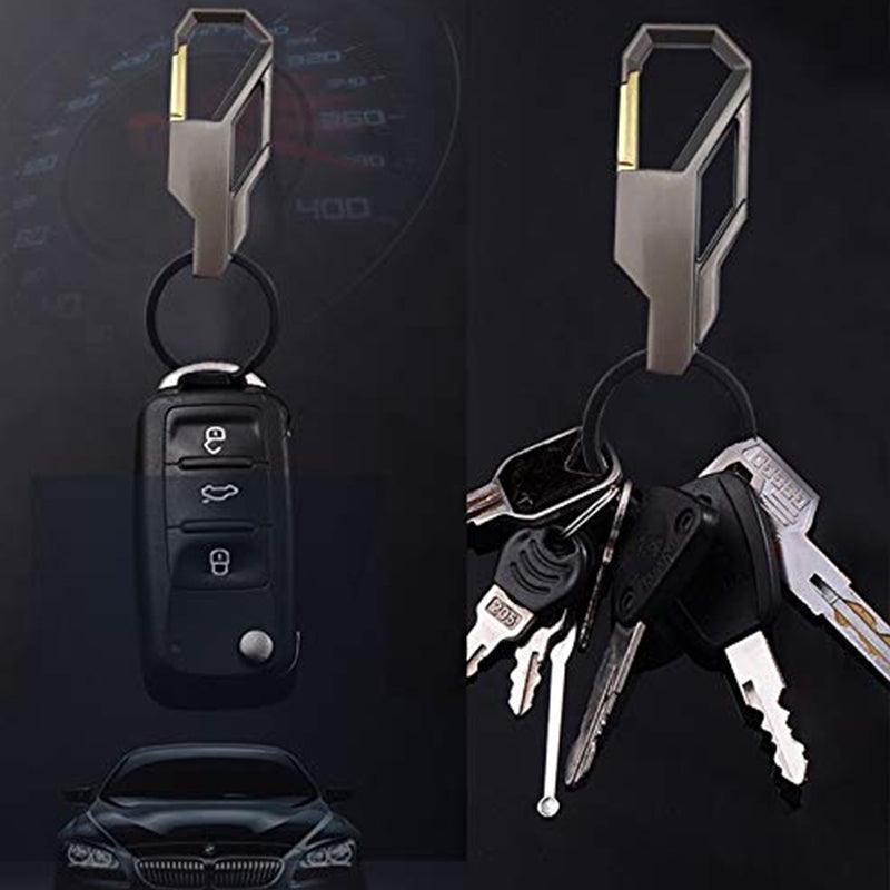 Stylish Metal Car Key Rings Alloy Chain Heavy Duty Gift Keyring Keychain Holder