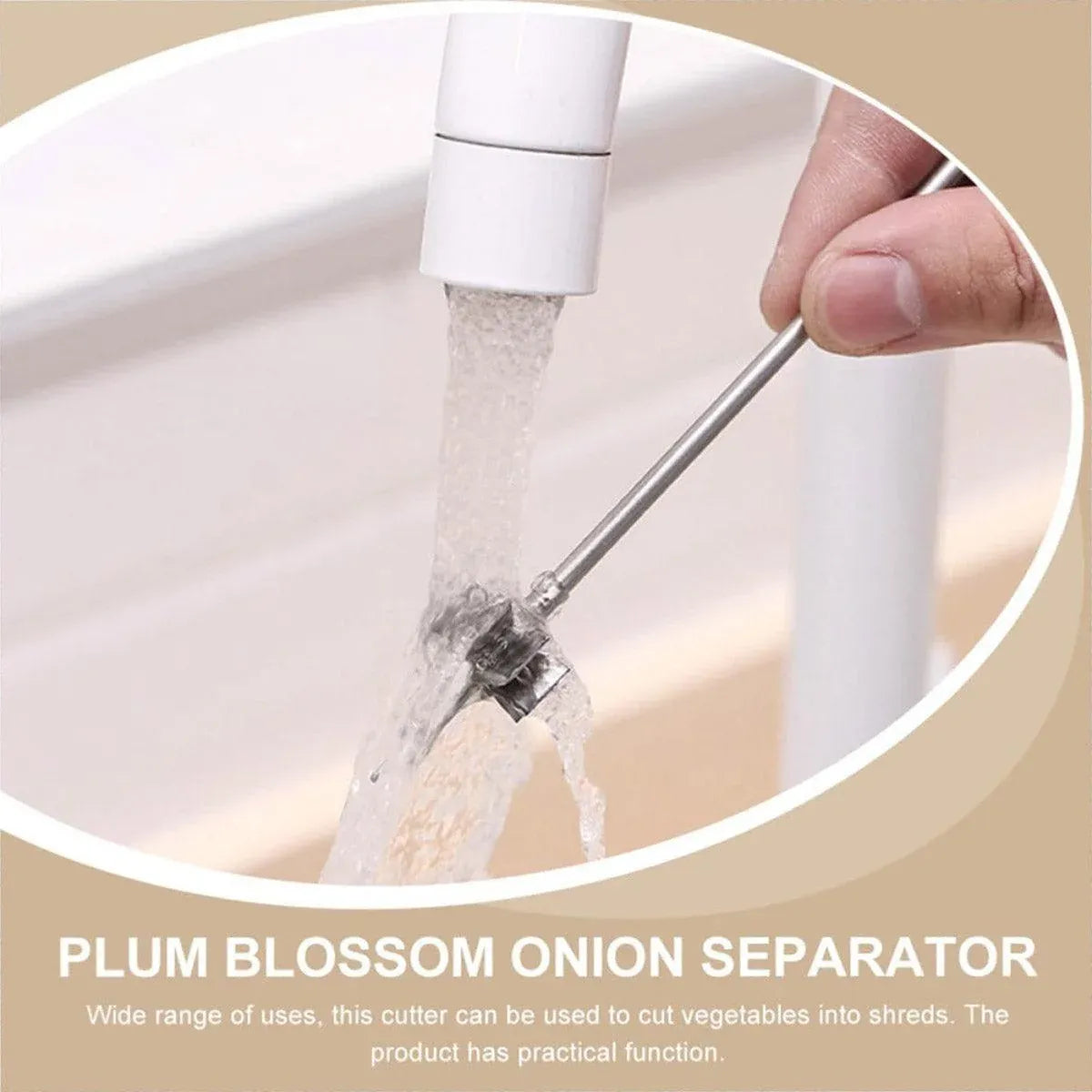 1-Piece Scallion Shredder Kitchen Tool