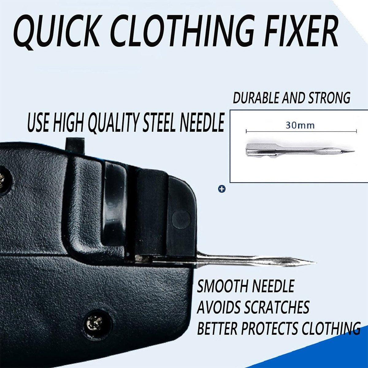 Stitchy Quick Clothing Fixer Mini Quick Repair Garment Sewing Machine Handheld - Blue