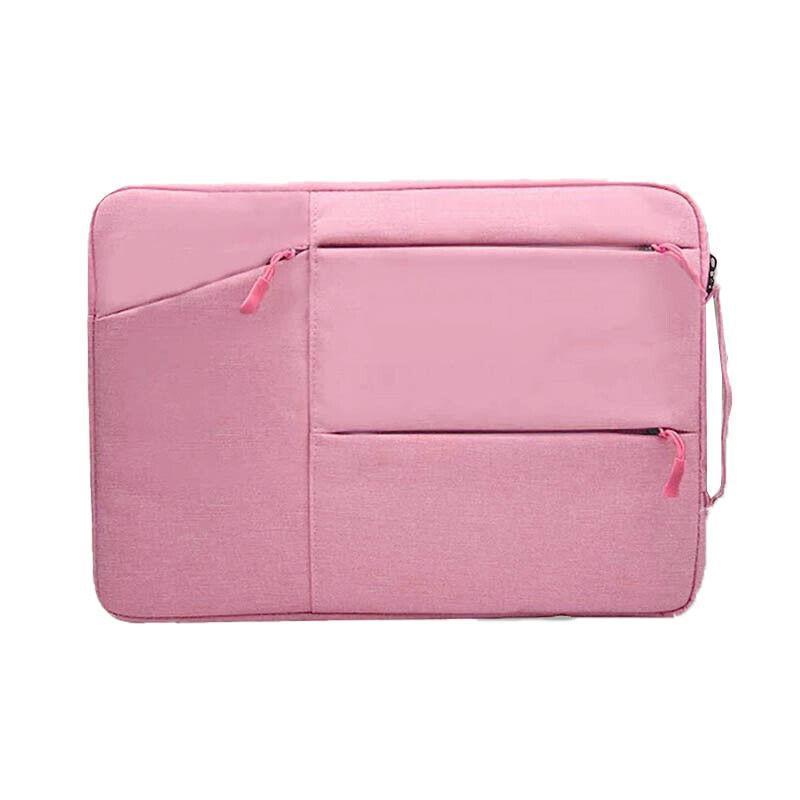 Laptop Sleeve Travel Bag Carry Case For MacBook Air Pro 14.1”-15.4” - Rose Red