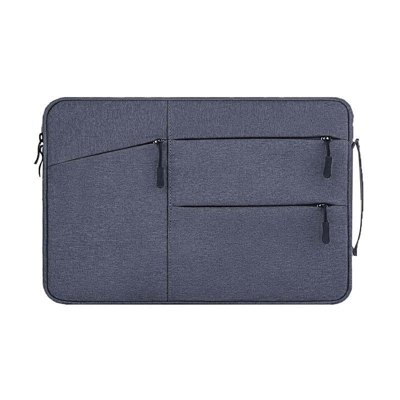 Laptop Sleeve Travel Bag Carry Case For MacBook Air Pro 14.1”-15.4” - Light Grey