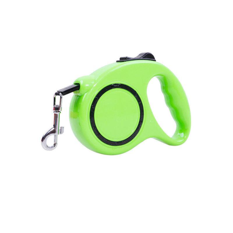 5M Dog Lead Leash Strong Retractable Extendable 5M Lockable Heavy Duty 15Kg - Blue
