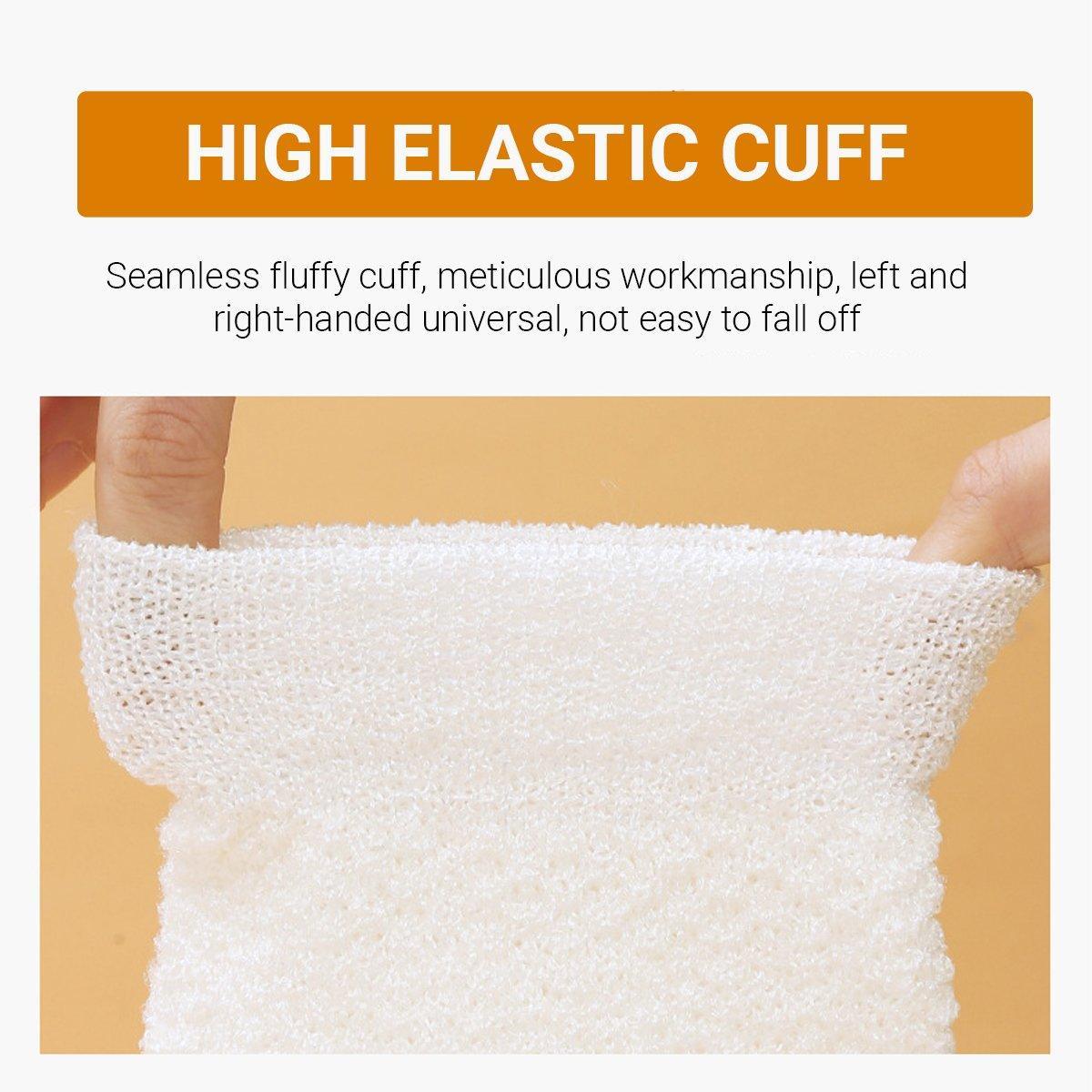 Bath Gloves Exfoliating Scrubbing Mitt Shower Cleaning Body Wash Supplies