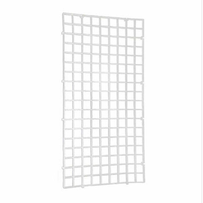 8Pcs Plastic Fish Grid Divider Durable Holder Fish Tank Tray Egg Crate Aquarium - White