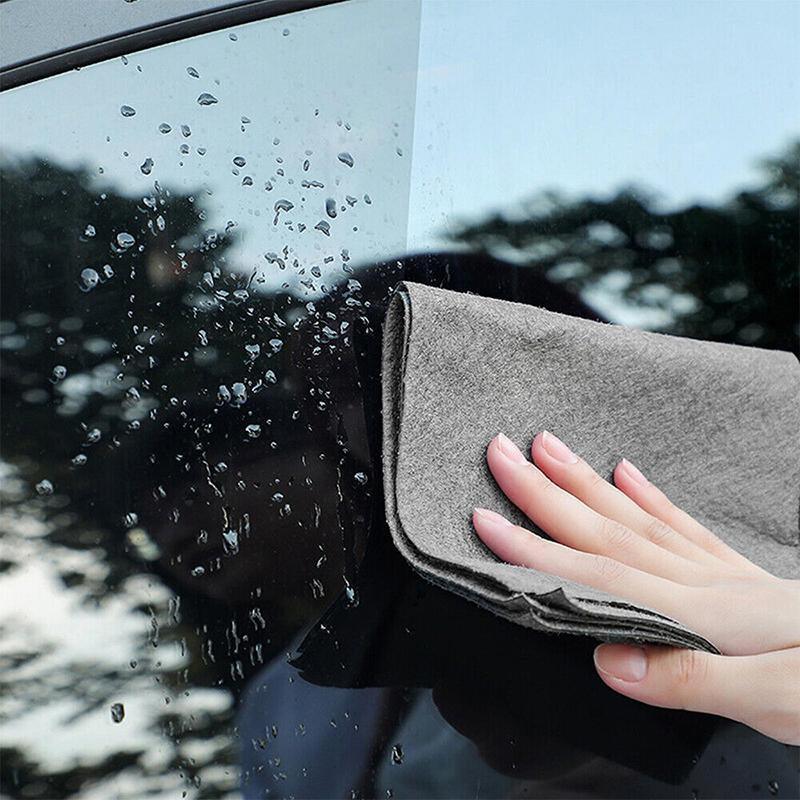 5 Size Thickened Magic Cleaning Cloth Reusable Streak Free Microfiber Rag - 40*50cm
