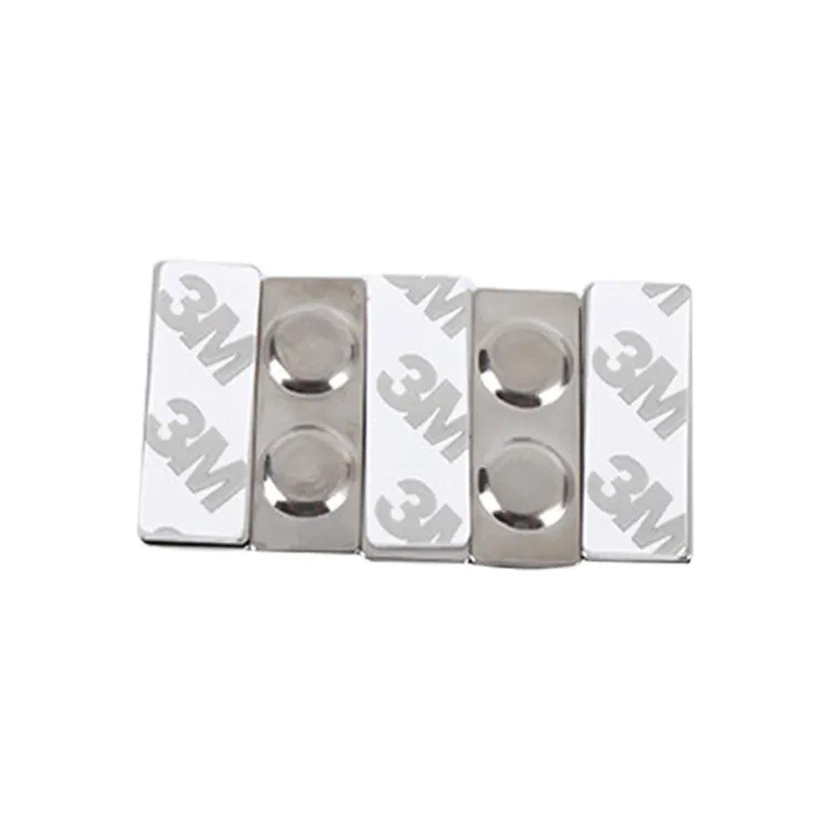 10x Magnetic Name Badge Tag Fastener Attachment Self Adhesive Strong Magnet NEW