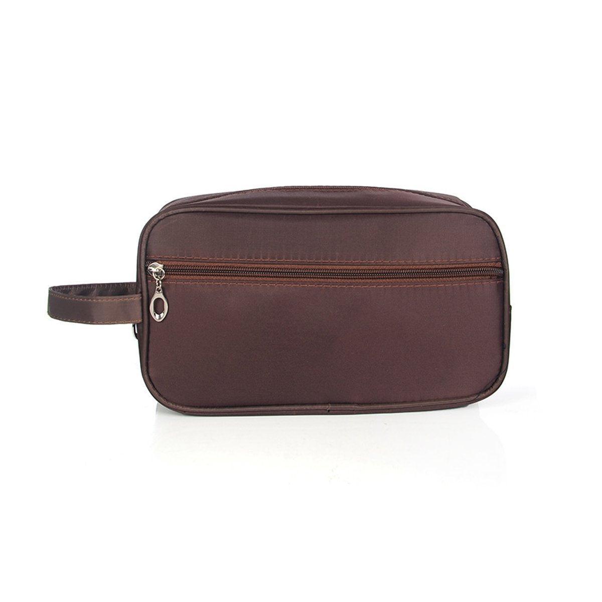 Large Capacity Portable Travel Cosmetic Bag for Men Outdoor Storage 3 Colours - Dark Blue