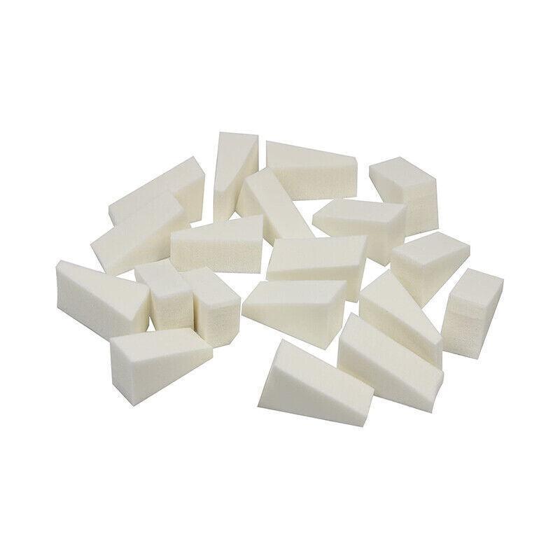 5/10 Makeup Sponge Cosmetic Wedges Nail Art Blend Foundation Contour Facial Puff - 40PCS