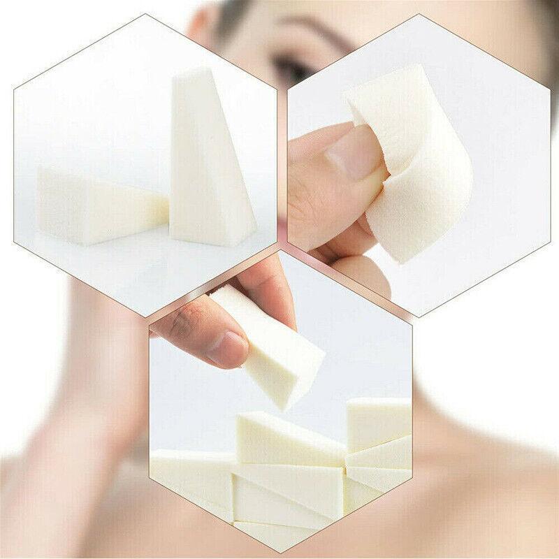 5/10 Makeup Sponge Cosmetic Wedges Nail Art Blend Foundation Contour Facial Puff - 5PCS