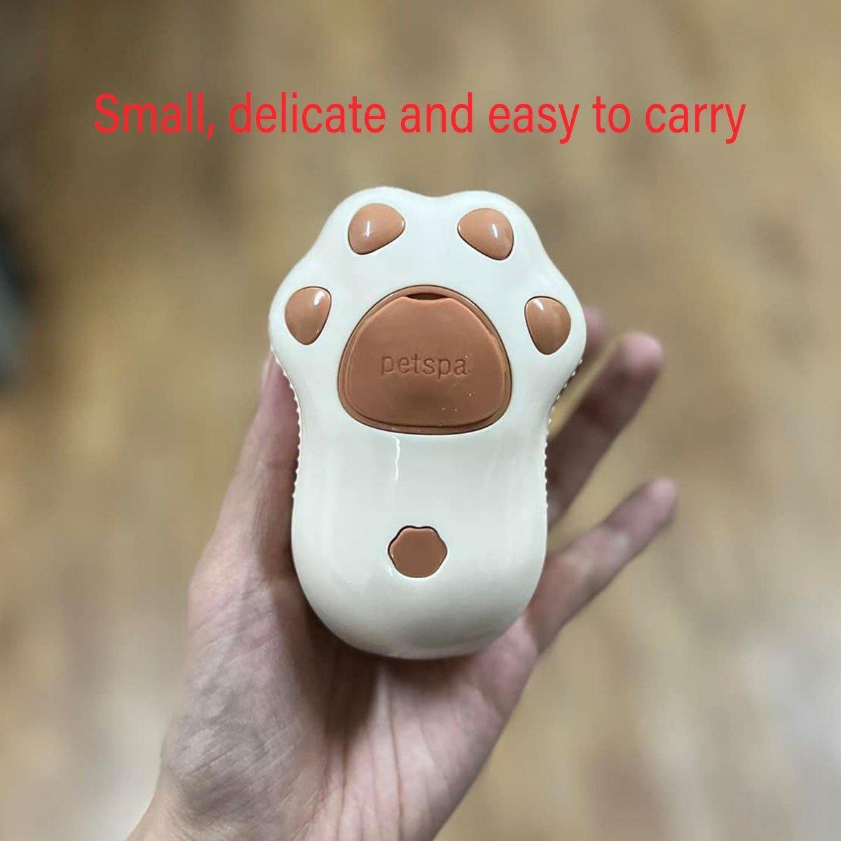 Pet Spray Massage Comb for Cats Dogs Cleaning Grooming Shedding Detangling Brush - Brown